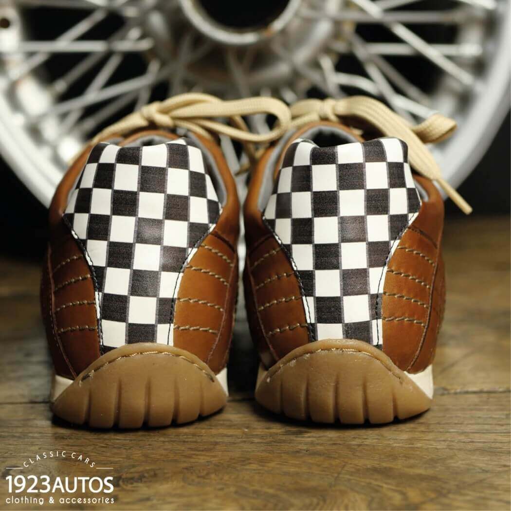 Grandprix Originals Racing Cognac Shoes