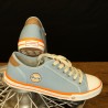 Gulf Blue Canvas Sneakers