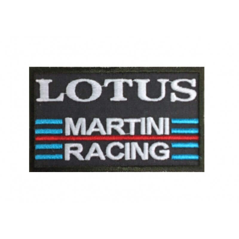Écusson Lotus Martini Racing Team 10x6 cm