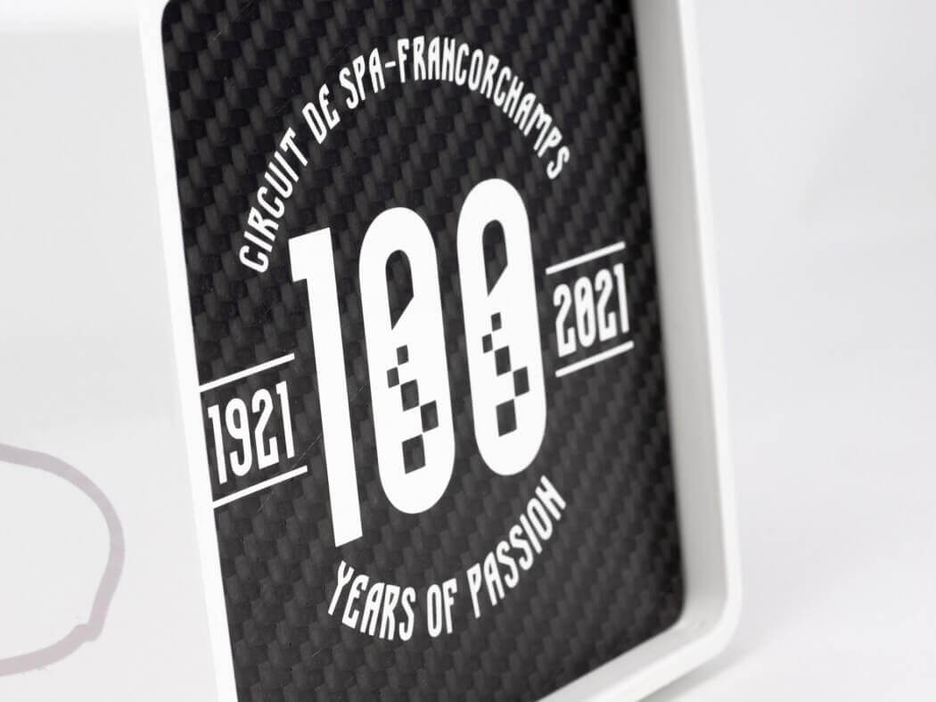 Lámparas Cube Kiu 100 años Spa Francorchamps