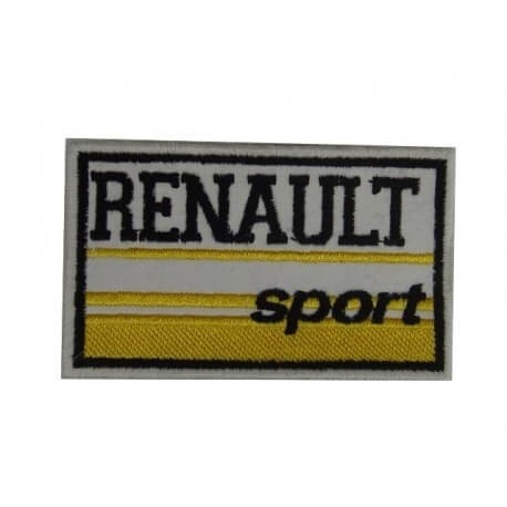 ÉCUSSON RENAUlT Sport 10x6cm