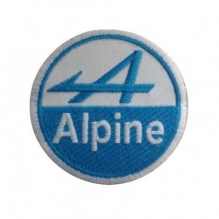 Alpine Renault wapenschild 7x7 cm