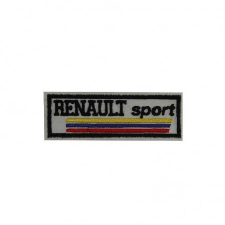 ÉCUSSON RENAUlT Sport 10x4cm