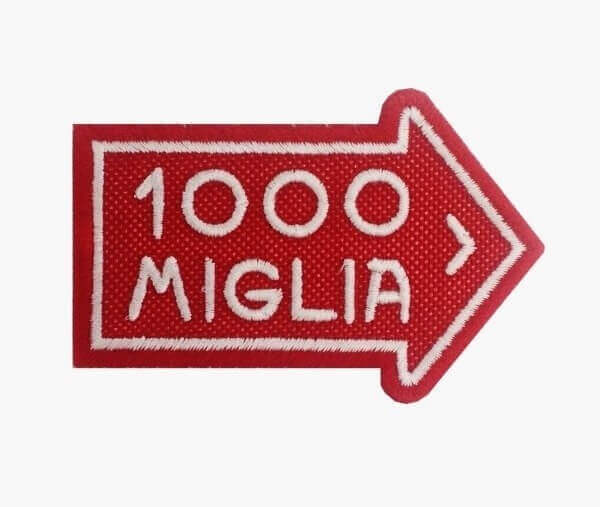 Badge 1000 MIGLIA 6x4cm