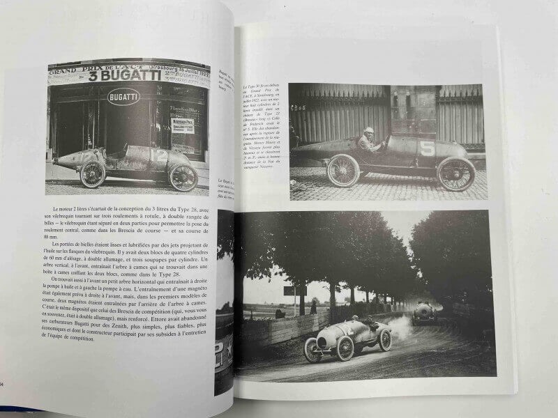 Livre \\"Ettore Bugatti Molsheim\\"
