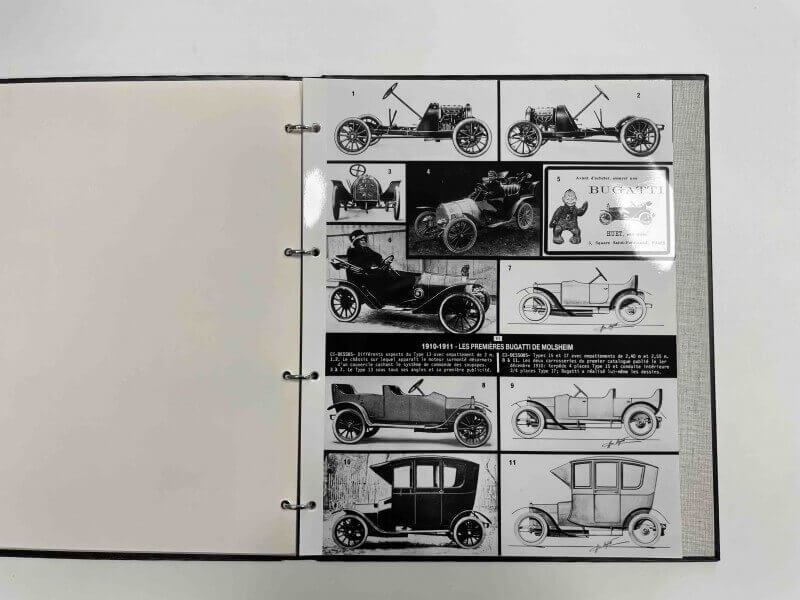 Livre Bugatti - Photos d'archives de René Bellu