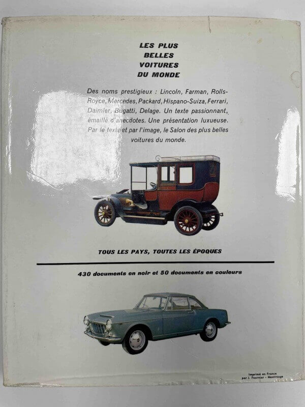 Book - The most beautiful cars in the world