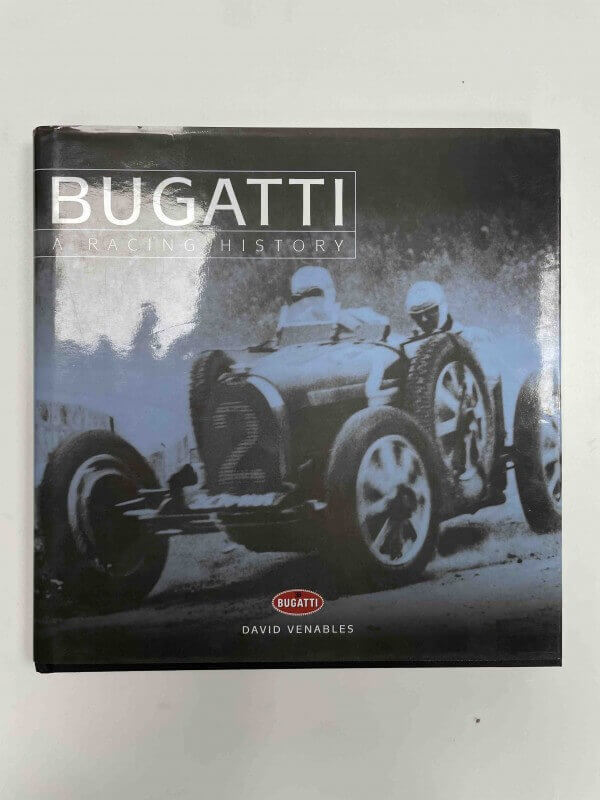 Livre Bugatti - A racing history David Venables