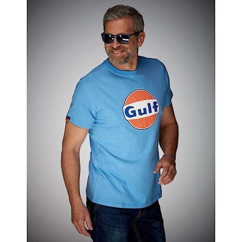 T-shirt Gulf Dry-T Cobalt