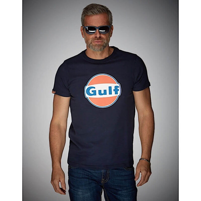 Gulf Blue Dry Navy Blue T-shirt