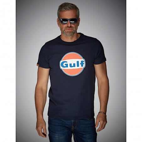 Gulf Blue Dry Navy Blauw T-shirt