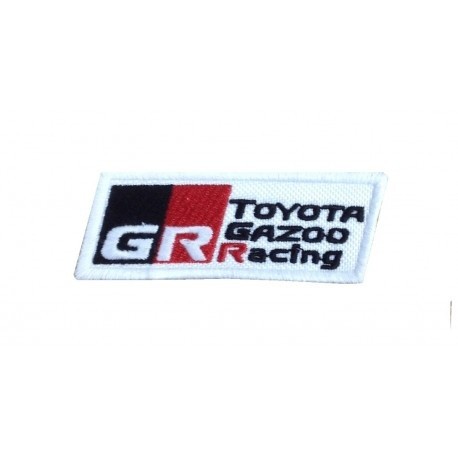 Crachá Toyota GR Gazoo 9x3 cm