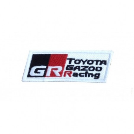 Crachá Toyota GR Gazoo 9x3 cm