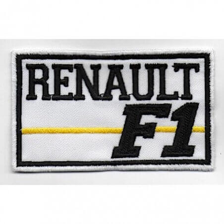 Ecusson Renault F1 10x6 cm