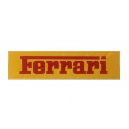 Crachá Ferrari 32x8 cm