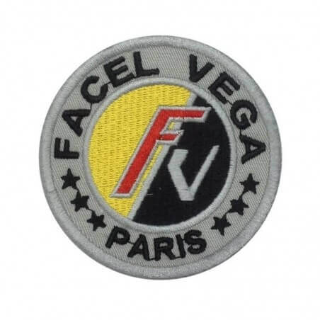 Écusson FACEL VEGA Paris 7x7cm