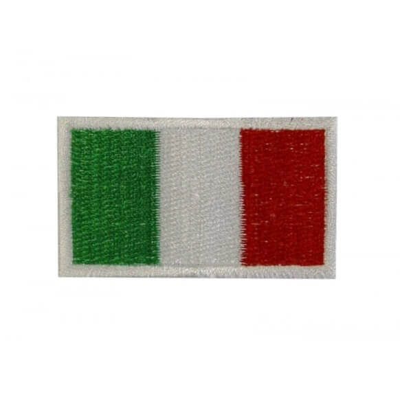 Italian flag sticker size 6x3.7cm