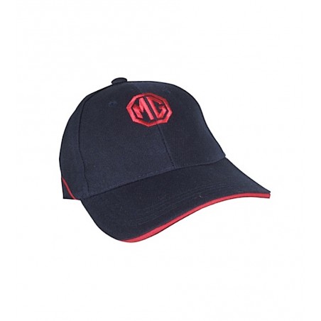 MG cap blue with red stripe