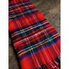 Couverture MG tartan rouge
