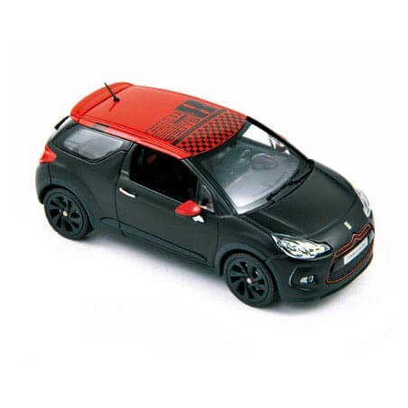 Citroën DS3 Racing S.Loeb 2012 Black Mate Red Roof