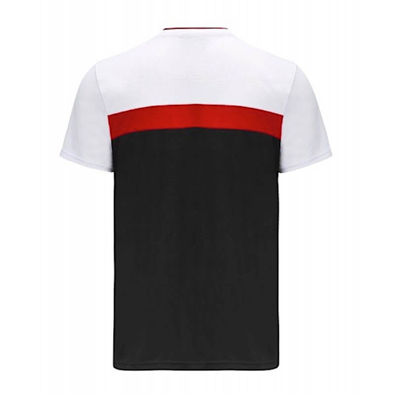 Maglietta Porsche Bianco/Rosso/Nero