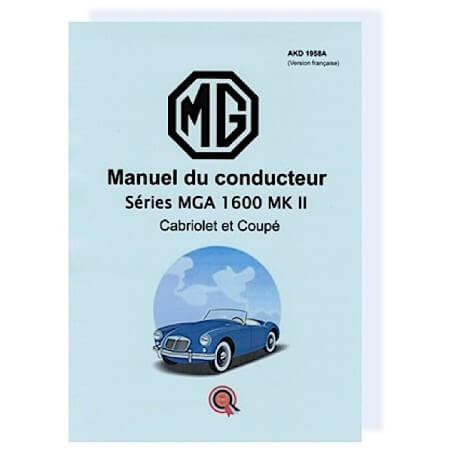 MGA 1600 MK2 - Driver's Manual