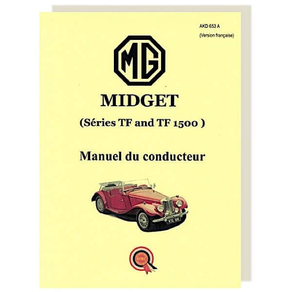 MIDGET TF y TF1500 - Manual del conductor