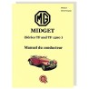 MIDGET TF e TF1500 - Manual do Condutor