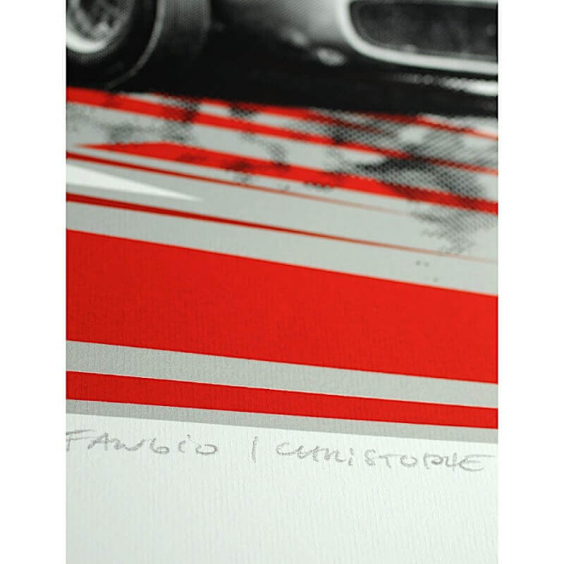 Fangio - original work - numbered serigraphy