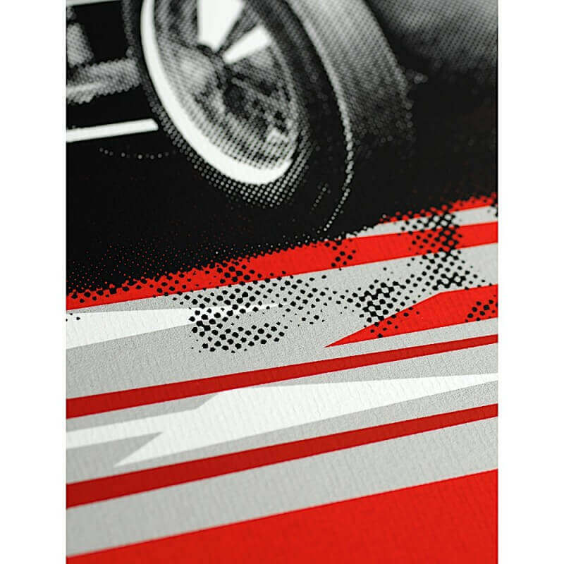 Fangio - obra original - serigrafía numerada