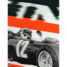 Jackie Stewart - original work - serigraphy numbered