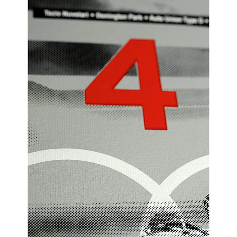 Nuvolari - original work - numbered serigraphy