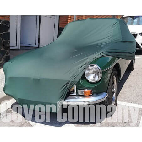 Interior car cover-Semi size-Green English
