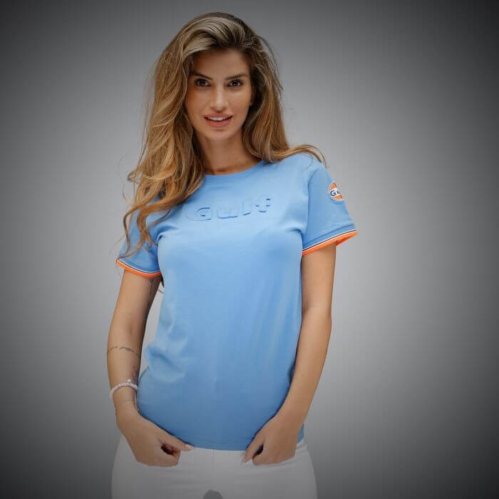T-Shirt Gulf 3D Cobalt Femme