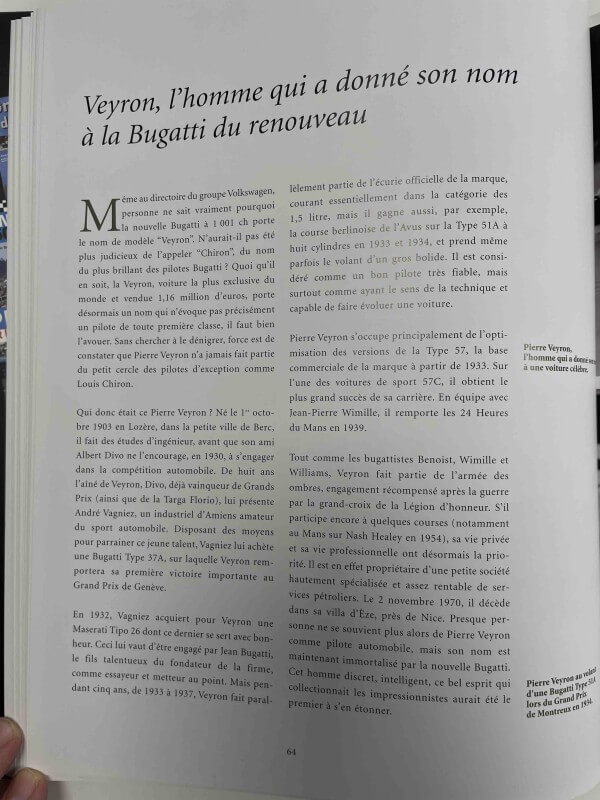 Libro Bugatti - In gara dal 1920 al 1939