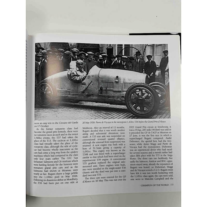 Libro Bugatti - Una storia da corsa David Venables