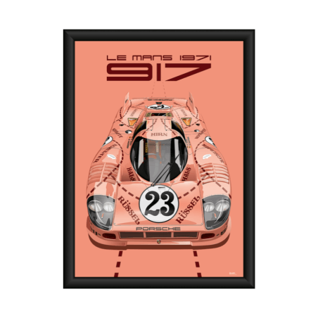 Truffeljager Limited Edition Porsche 917 Poster