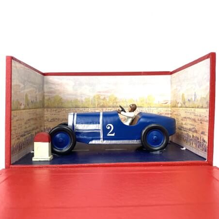 Bugatti Diorama met een leidende T35