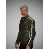 Gulf Leather Classic Jacket - Olive Green