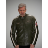 Gulf Leather Classic Jacket - Olijfgroen