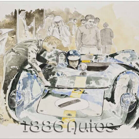 Lotus 30, Jim Clark, T.T. Goodwood 1964