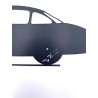Mercedes 300 SL automobile silhouette
