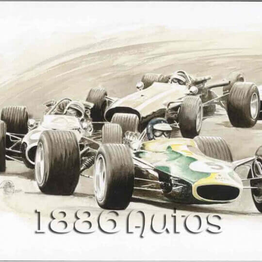 Lotus 49, Jim Clark, Dutch GP Zandvoort 1967