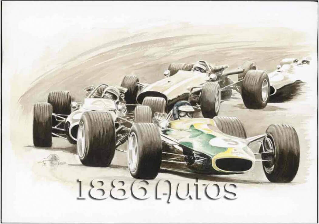 Lotus 49, Jim Clark, GP d'Olanda Zandvoort 1967