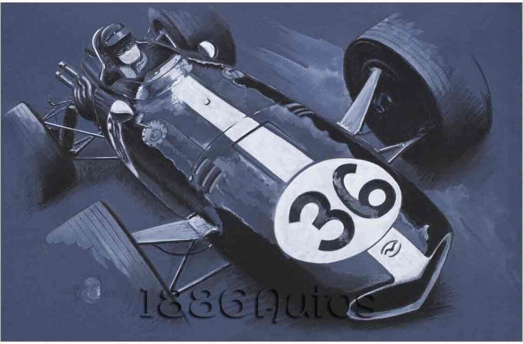 Eagle Weslake, Dan Gurney , Spa GP 1967