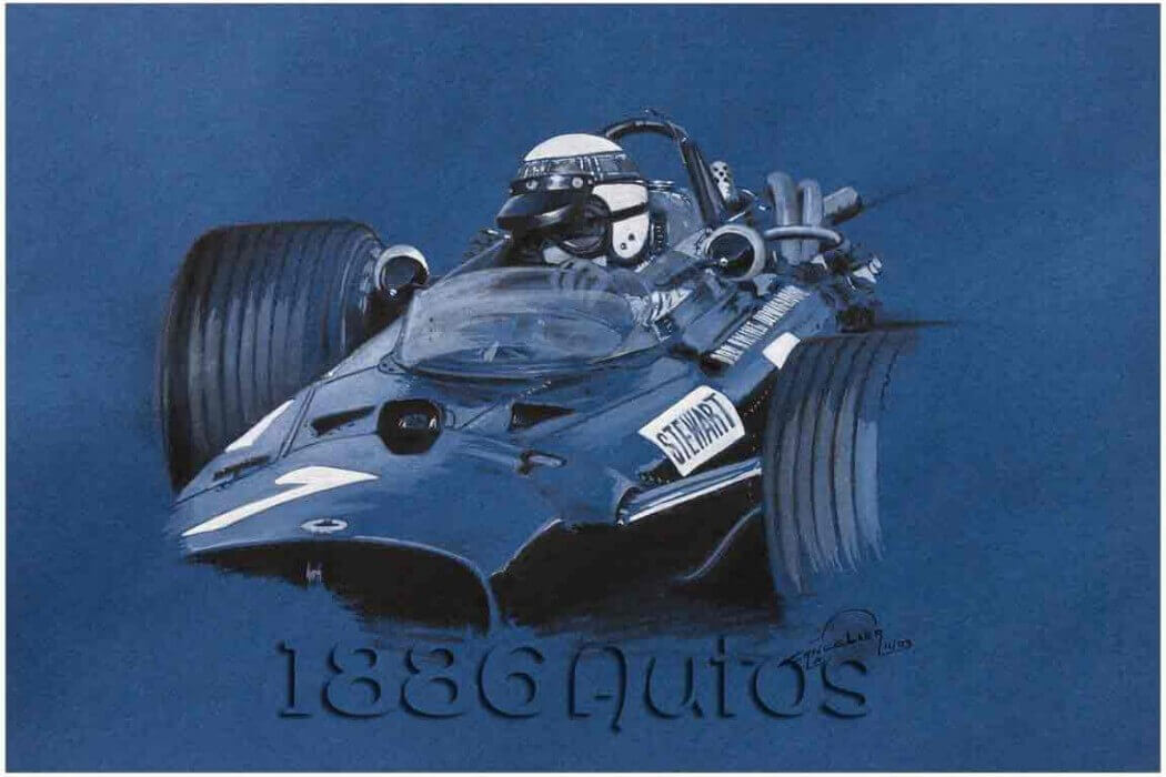 BRM P115, Sir Jackie Stewart OBE, GP de México 1967