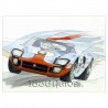 Ford GT40, Jacky Ickx/Jackie Oliver, Le Mans 1969