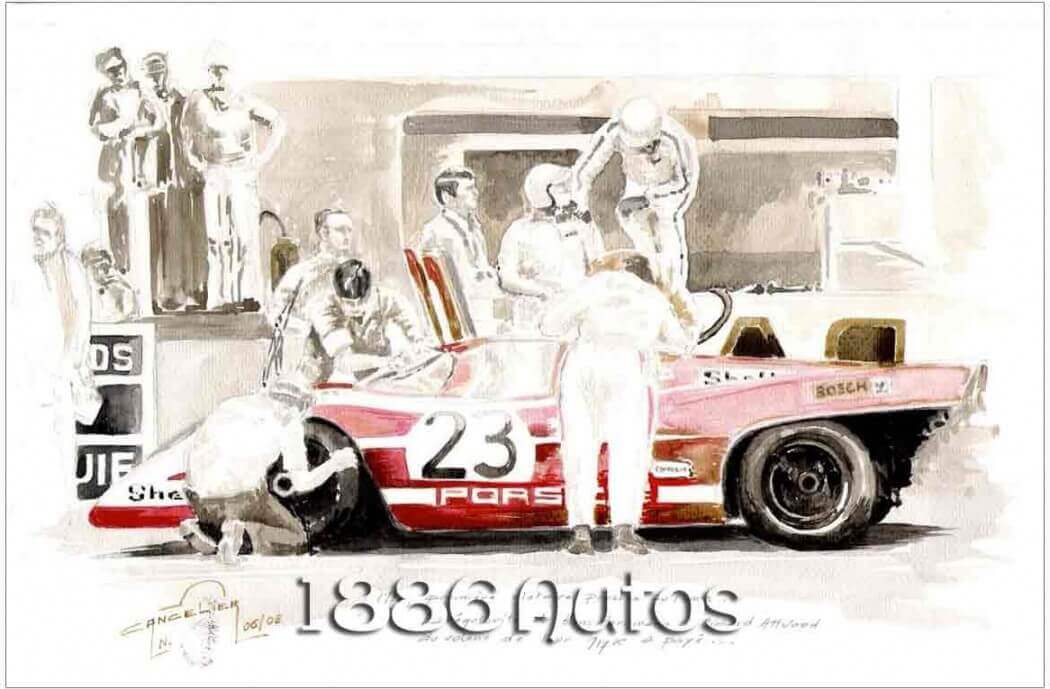 Porsche 917K, Le Mans 1970, Hans Herrmann/Richard Attwood, Le Mans 1970