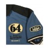 Warson Motors Daytona 64 blauw poloshirt