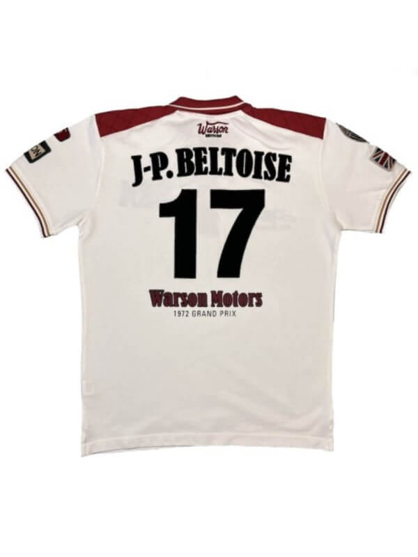Warson Motors Polo Blanco J-P Beltoise
